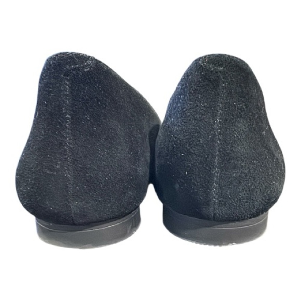 VIONIC black suede pointed toe flats, size 8 - Picture 6 of 11